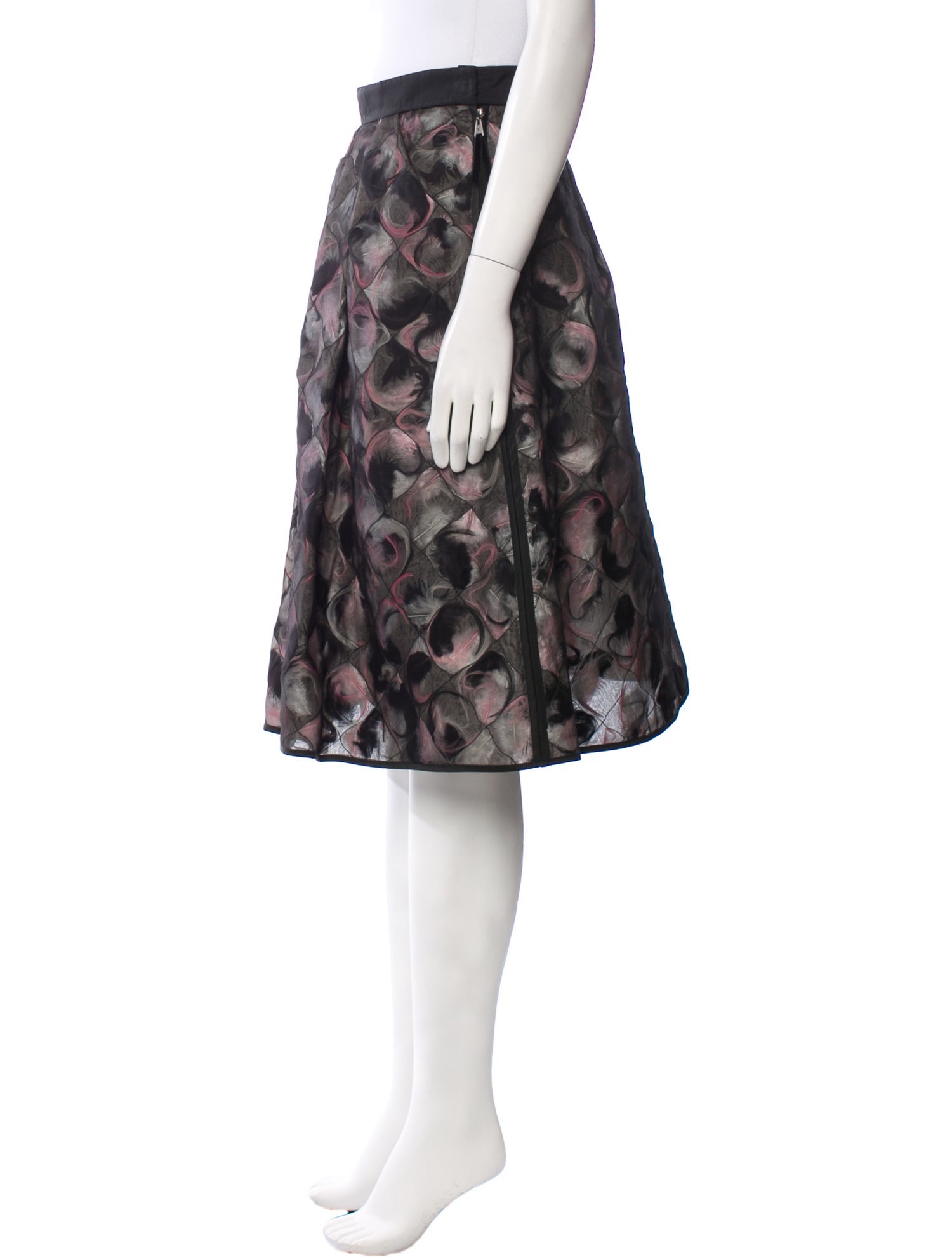 Louis Vuitton Vintage Knee-Length Skirt