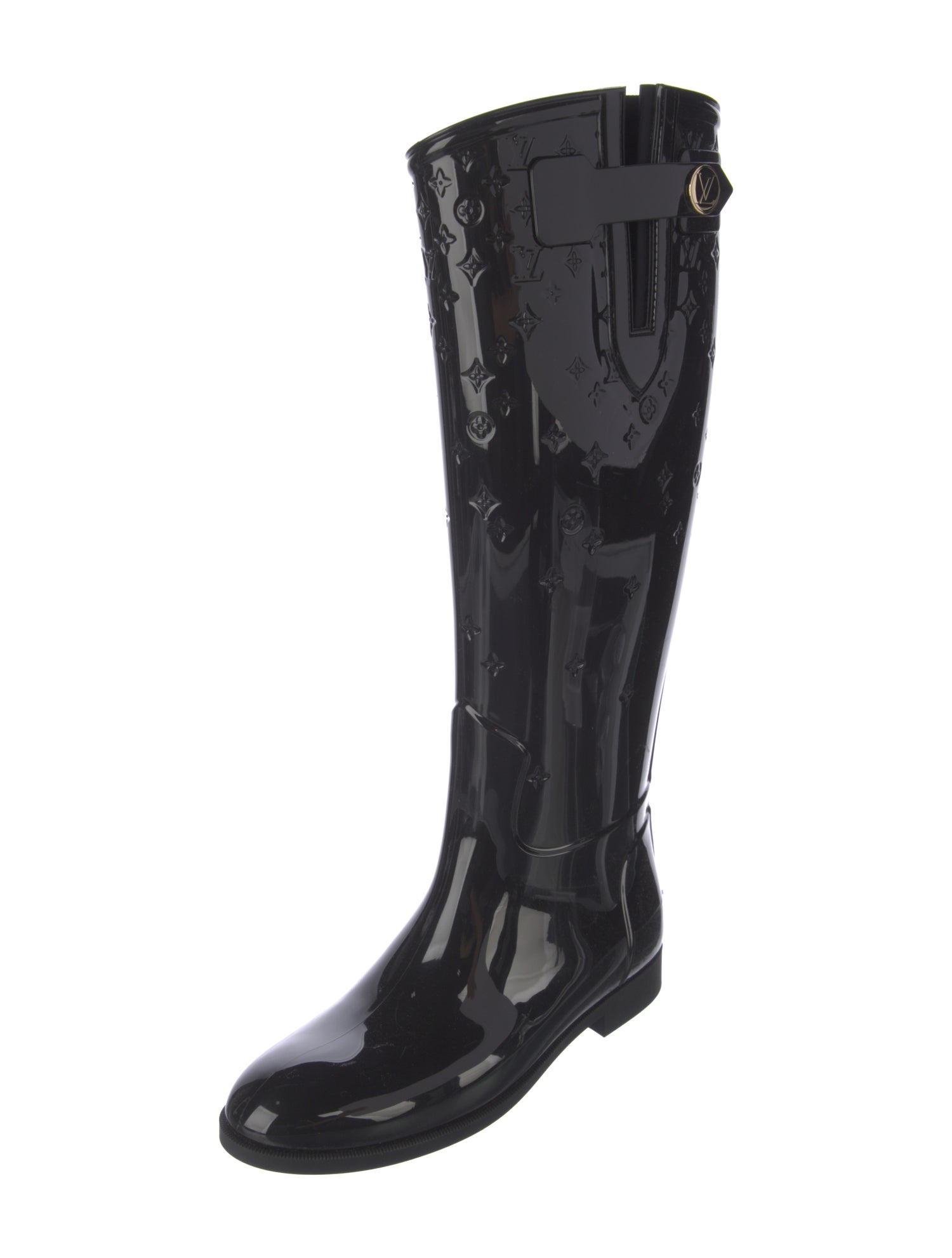 Louis Vuitton LV Monogram Rubber Rain Boots