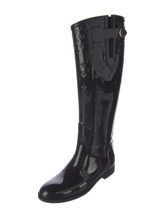 Louis Vuitton LV Monogram Rubber Rain Boots