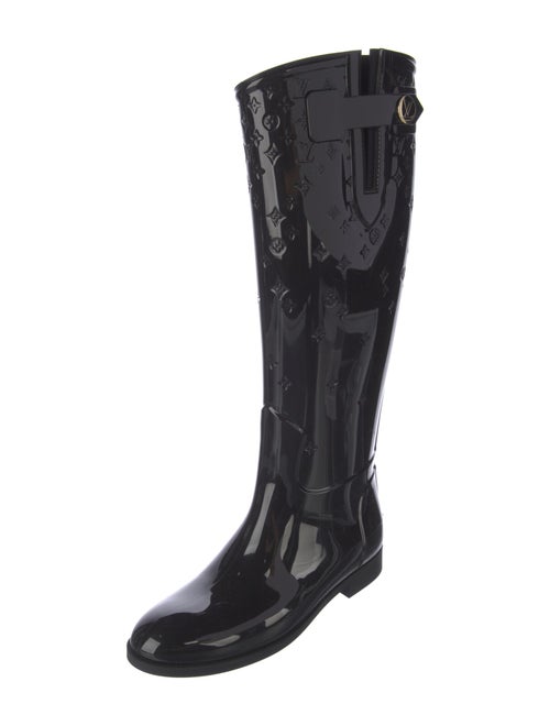 Louis Vuitton LV Monogram Rubber Rain Boots