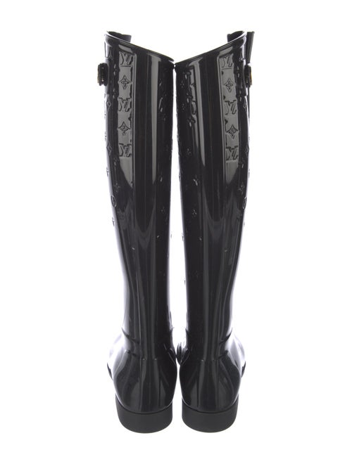 Louis Vuitton LV Monogram Rubber Rain Boots