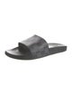 Louis Vuitton Monogram Eclipse Plaid Print Slides