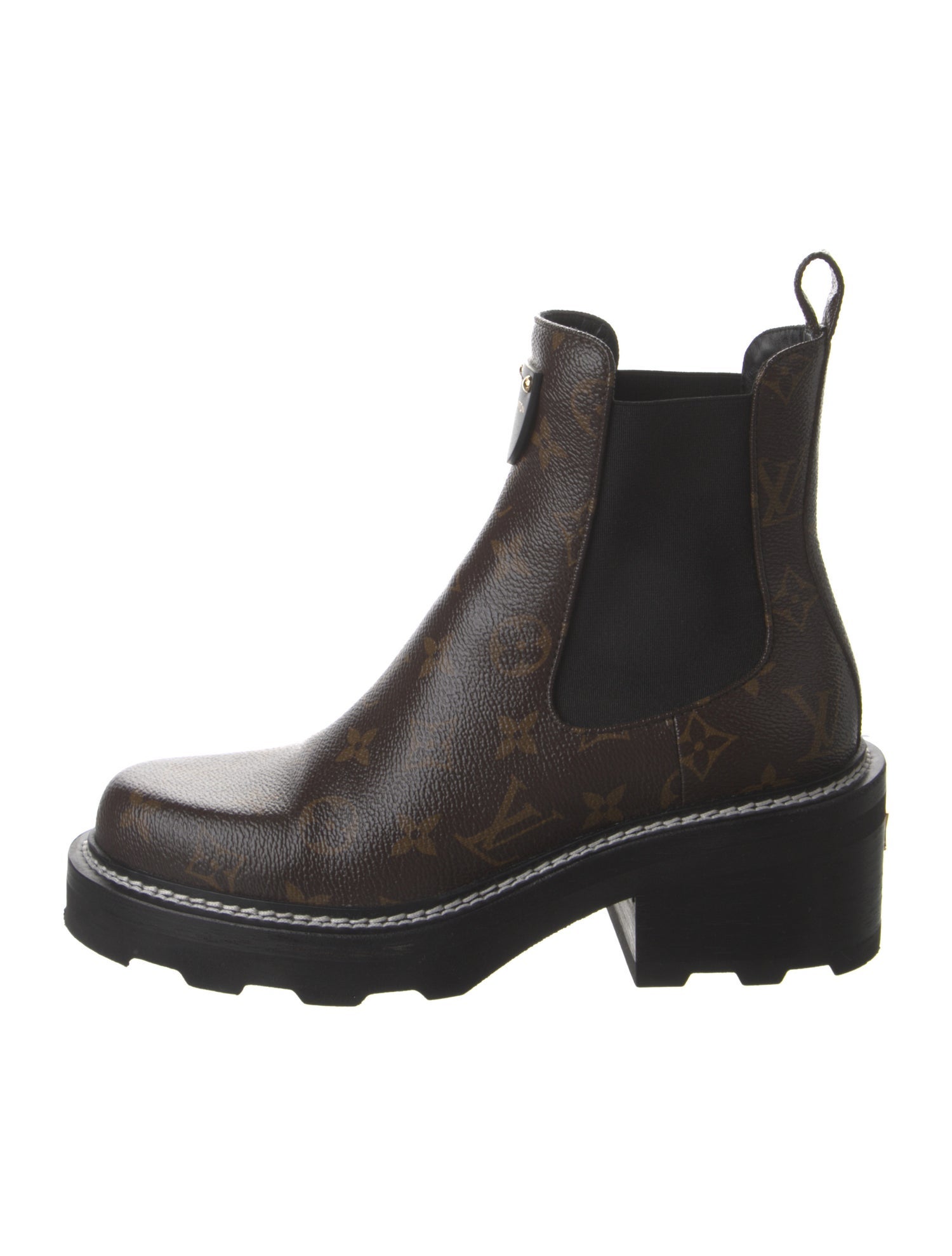 Louis Vuitton LV Monogram Chelsea Boots