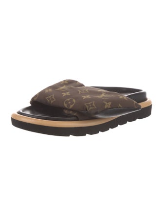 Louis Vuitton LV Monogram Nylon Slides
