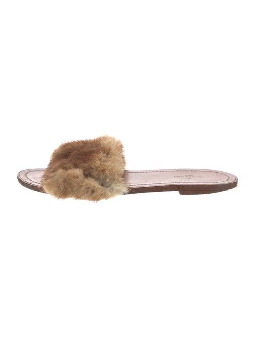 Louis Vuitton Fur Slides