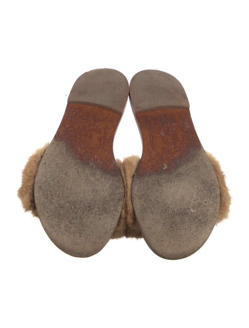 Louis Vuitton Fur Slides