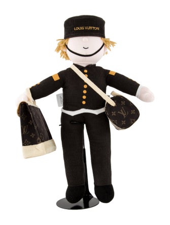 Louis Vuitton Bellboy Doll With Two Keepall Bags