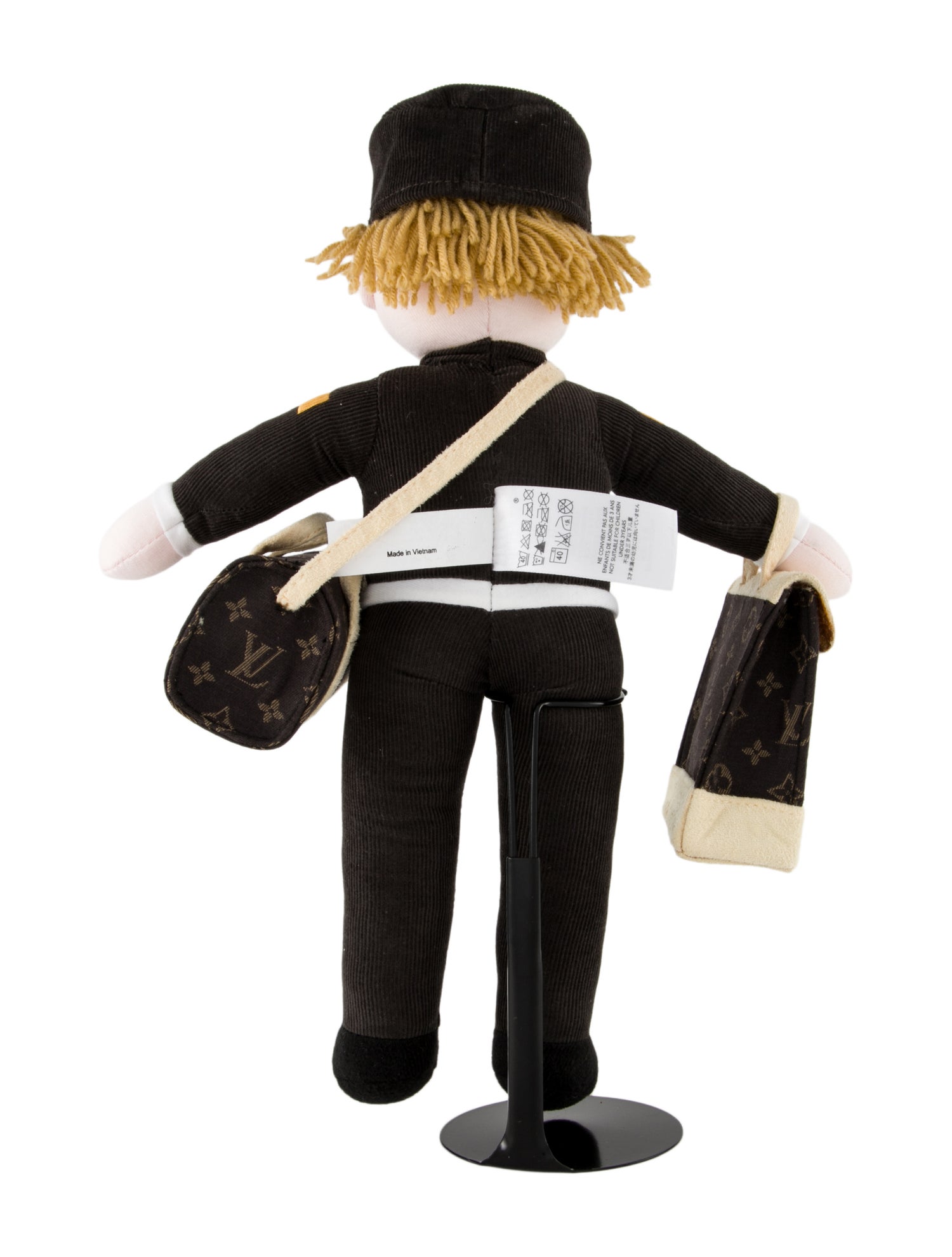 Louis Vuitton Bellboy Doll With Two Keepall Bags