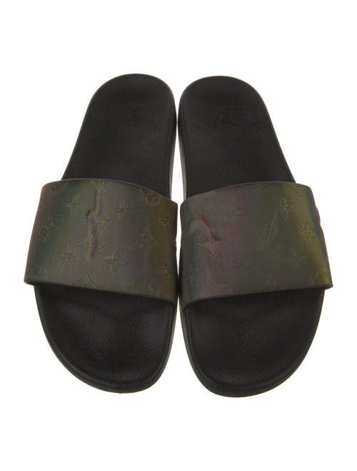 Louis Vuitton LV Monogram Rubber Slides