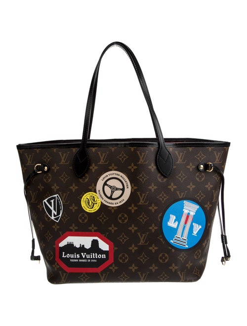 Louis Vuitton LV Monogram Neverfull w/Pouch MM