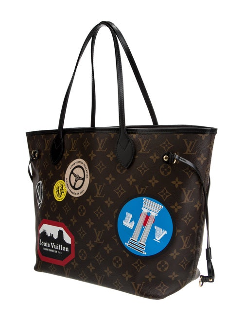 Louis Vuitton LV Monogram Neverfull w/Pouch MM