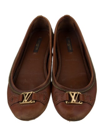 Louis Vuitton Leather Ballet Flats