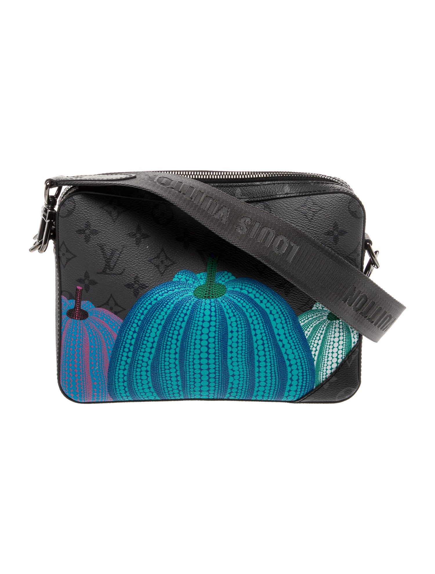 Louis Vuitton Monogram Eclipse Trio Messenger x Yayoi Kusama