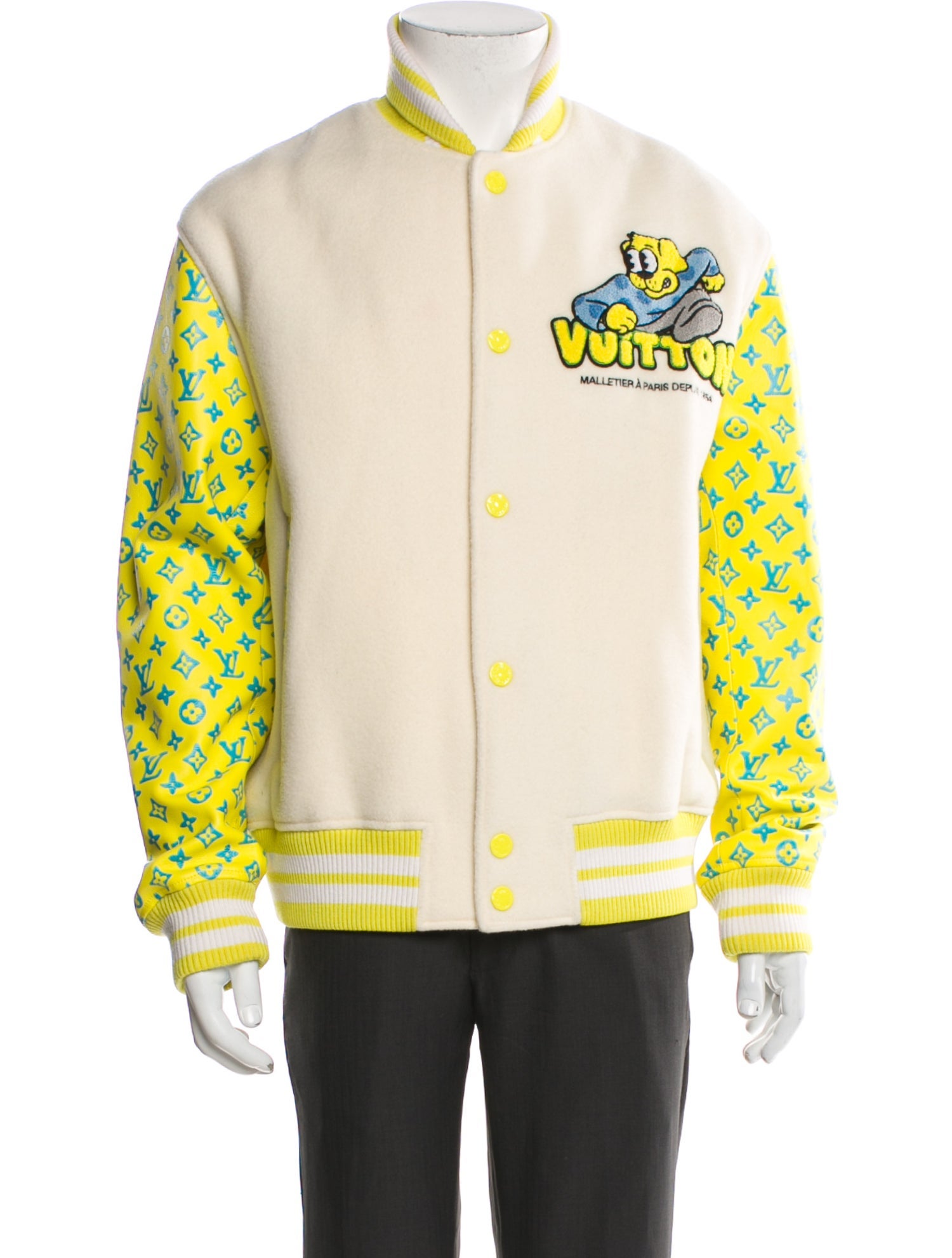 Louis Vuitton 2023 LV Monogram Varsity Jacket