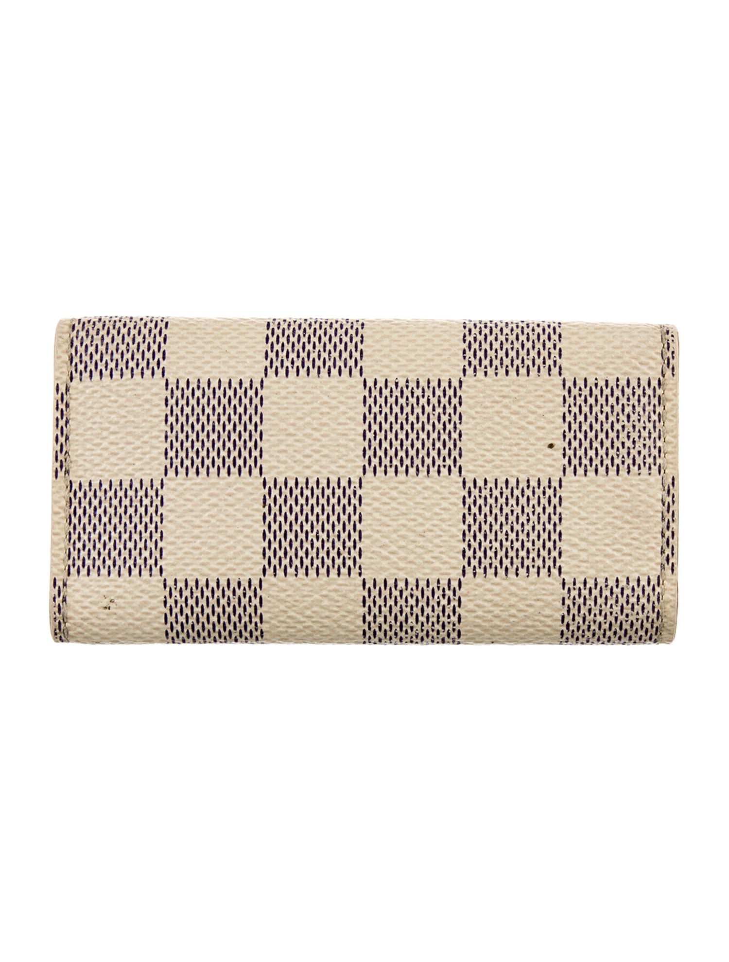 Louis Vuitton Damier Azur 4 Key Holder