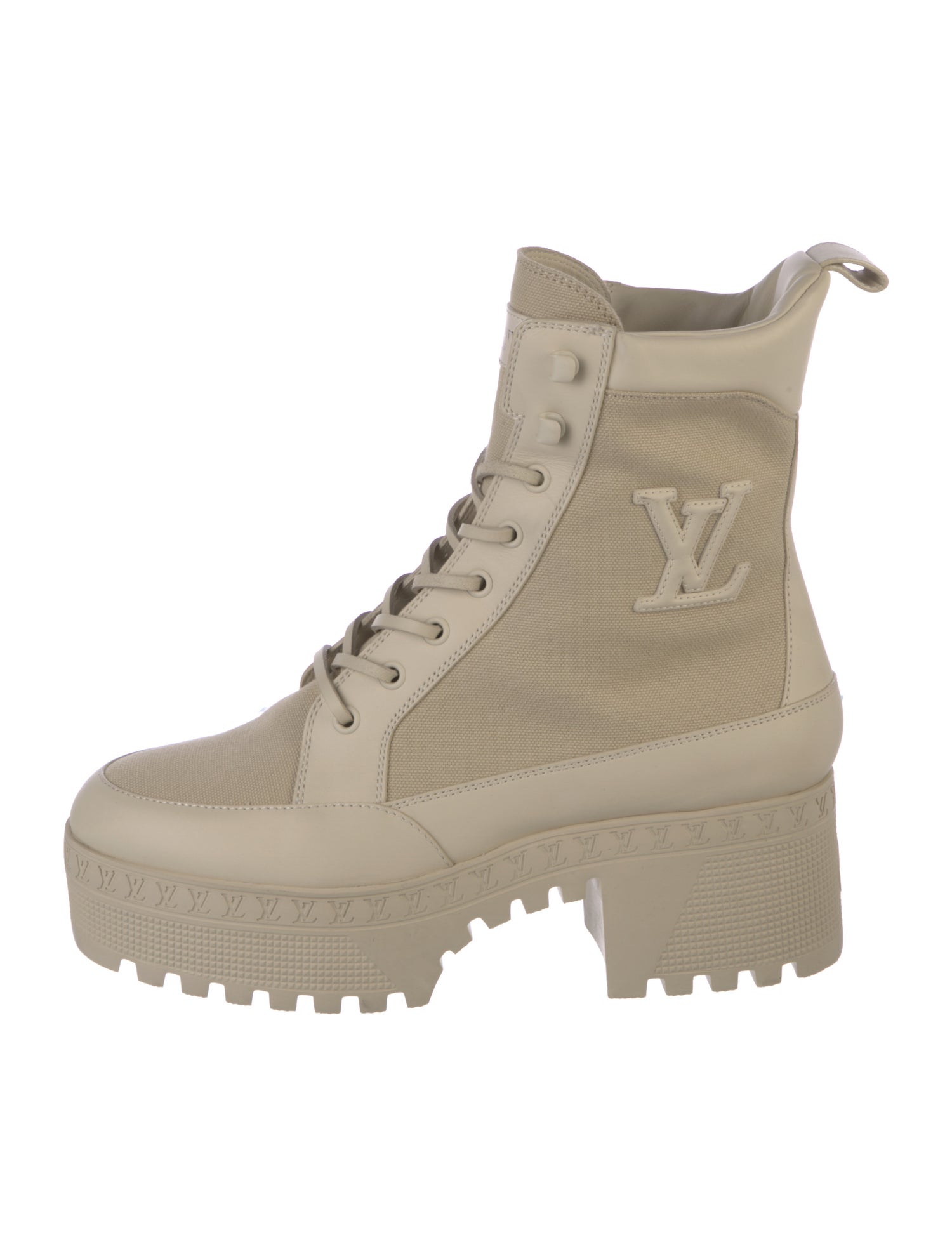 Louis Vuitton 2024 LV Monogram Combat Boots