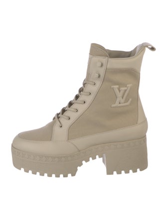 Louis Vuitton 2024 LV Monogram Combat Boots