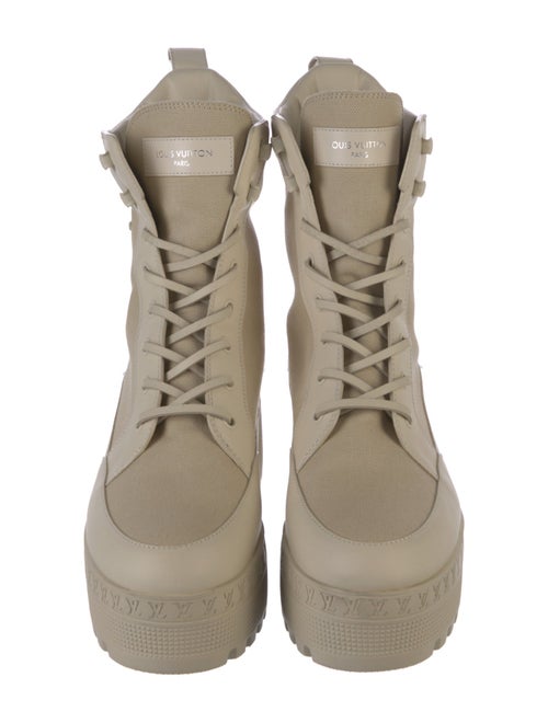 Louis Vuitton 2024 LV Monogram Combat Boots