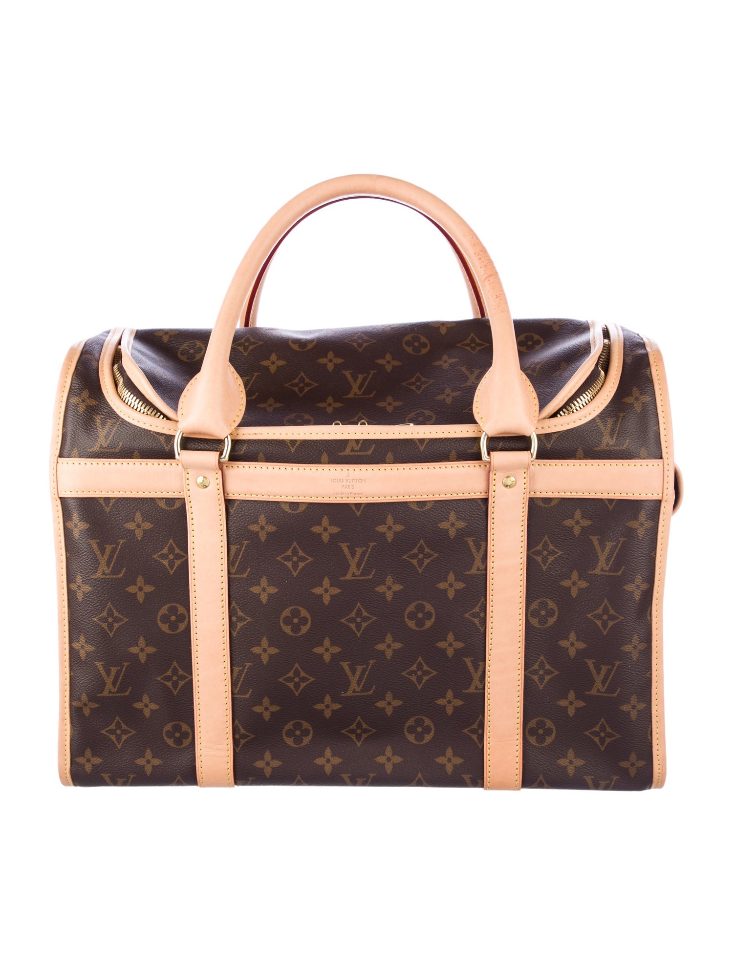 Louis Vuitton Monogram Sac Chien 40 Pet Carrier