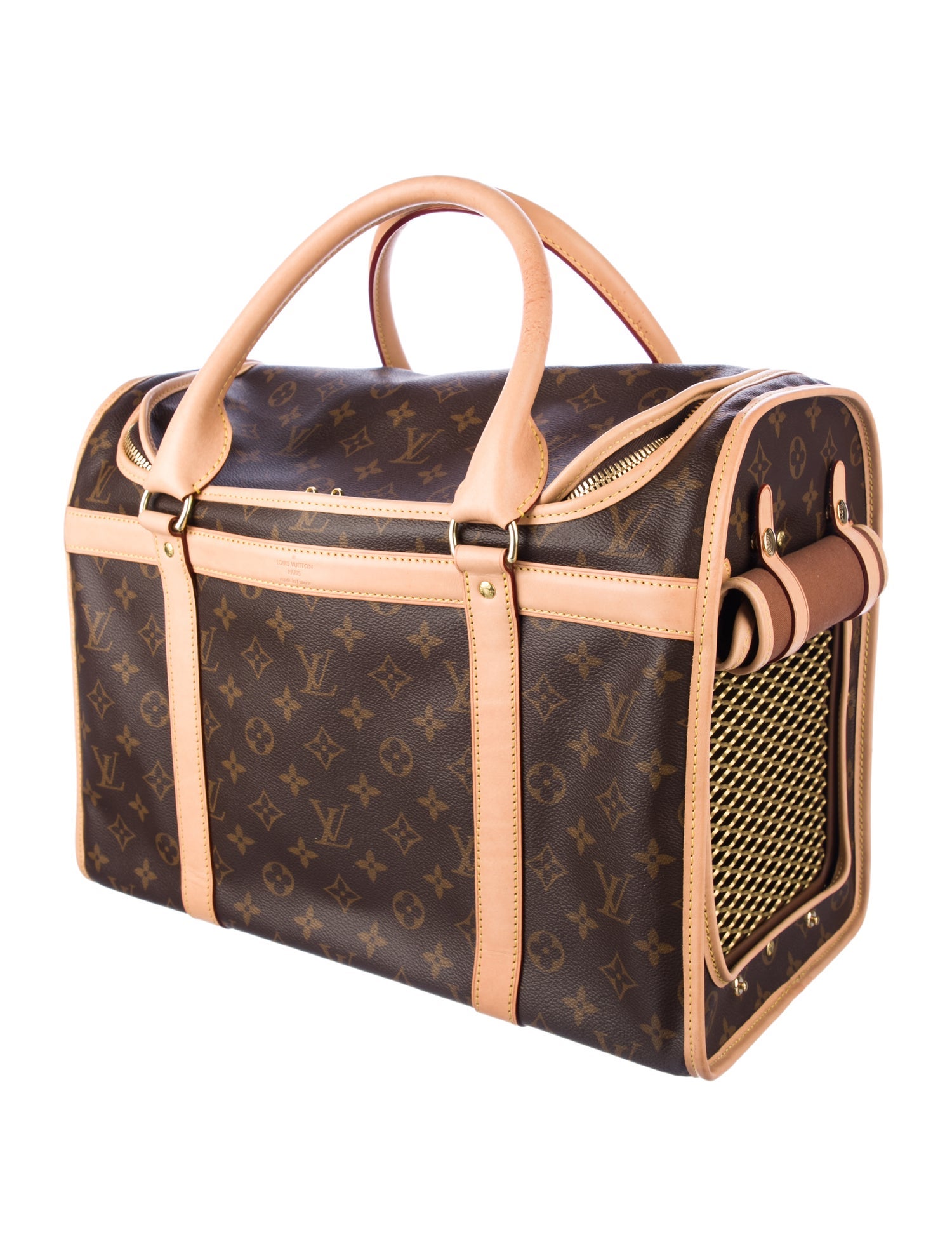 Louis Vuitton Monogram Sac Chien 40 Pet Carrier