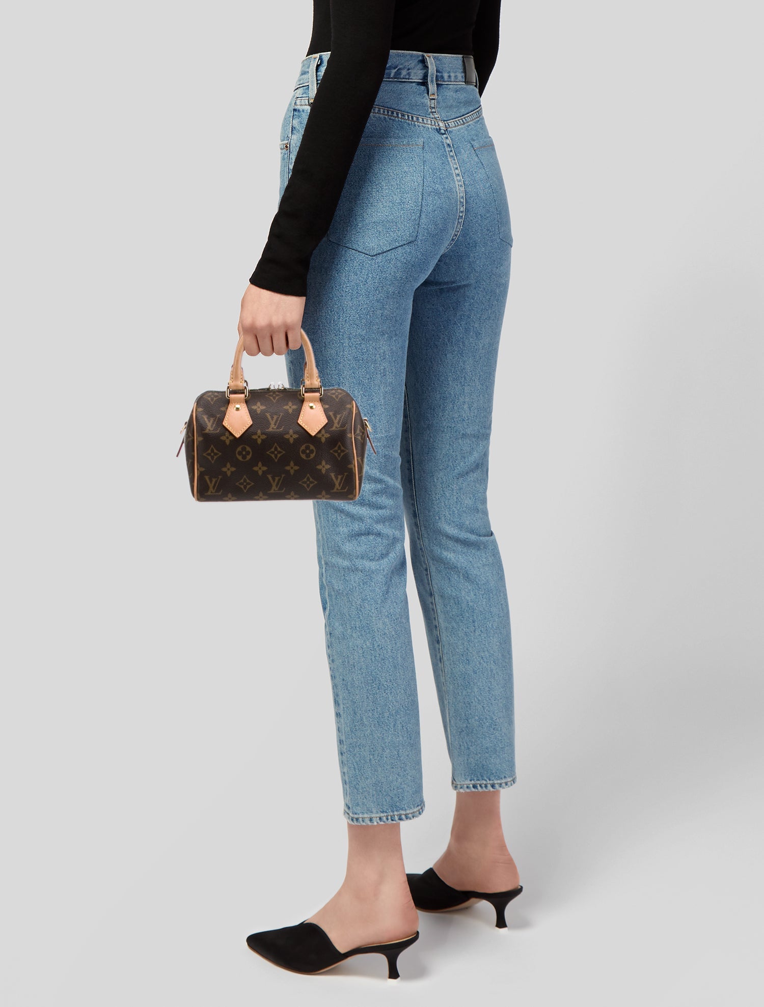 Louis Vuitton LV Monogram Speedy Bandouliere 20