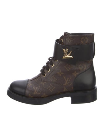 Louis Vuitton LV Monogram Combat Boots