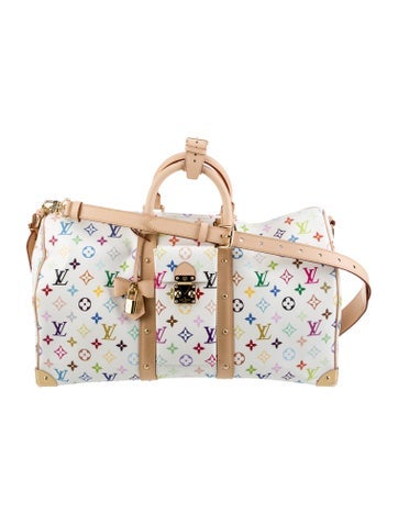 Louis Vuitton Luggage and Travel Multicolore Monogram Keepall Bandouliere 45 2025