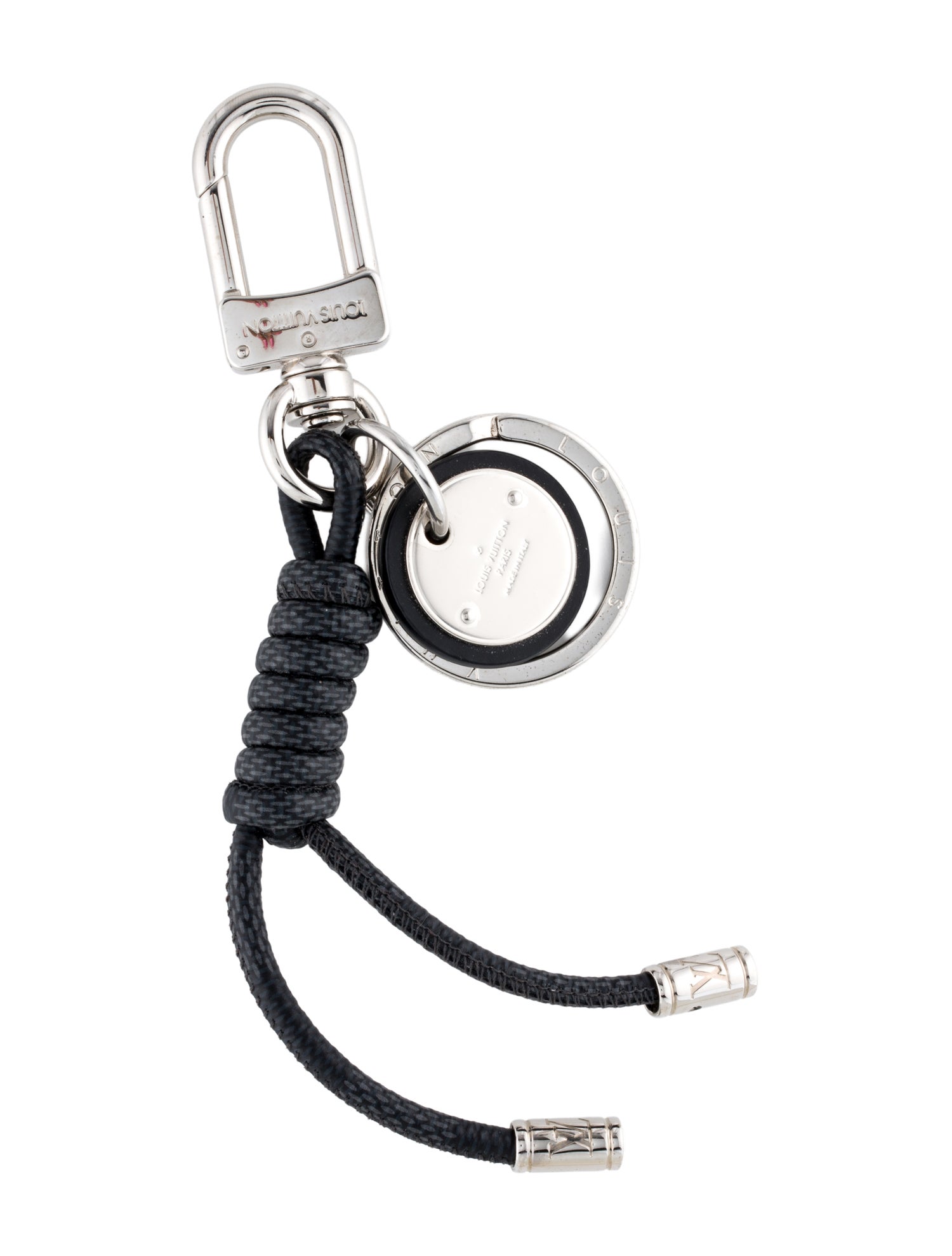 Louis Vuitton Damier Graphite Rope Key Holder