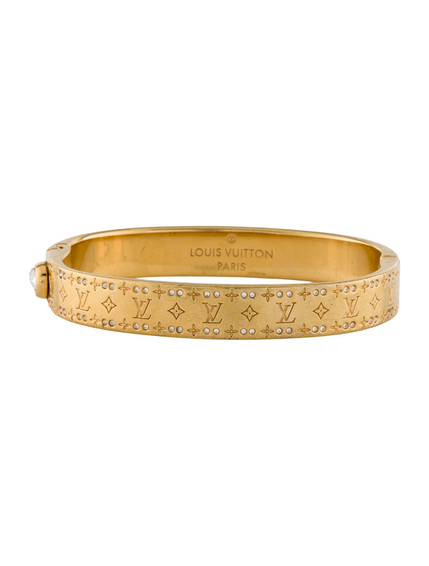 Louis Vuitton Crystal Nanogram Bracelet