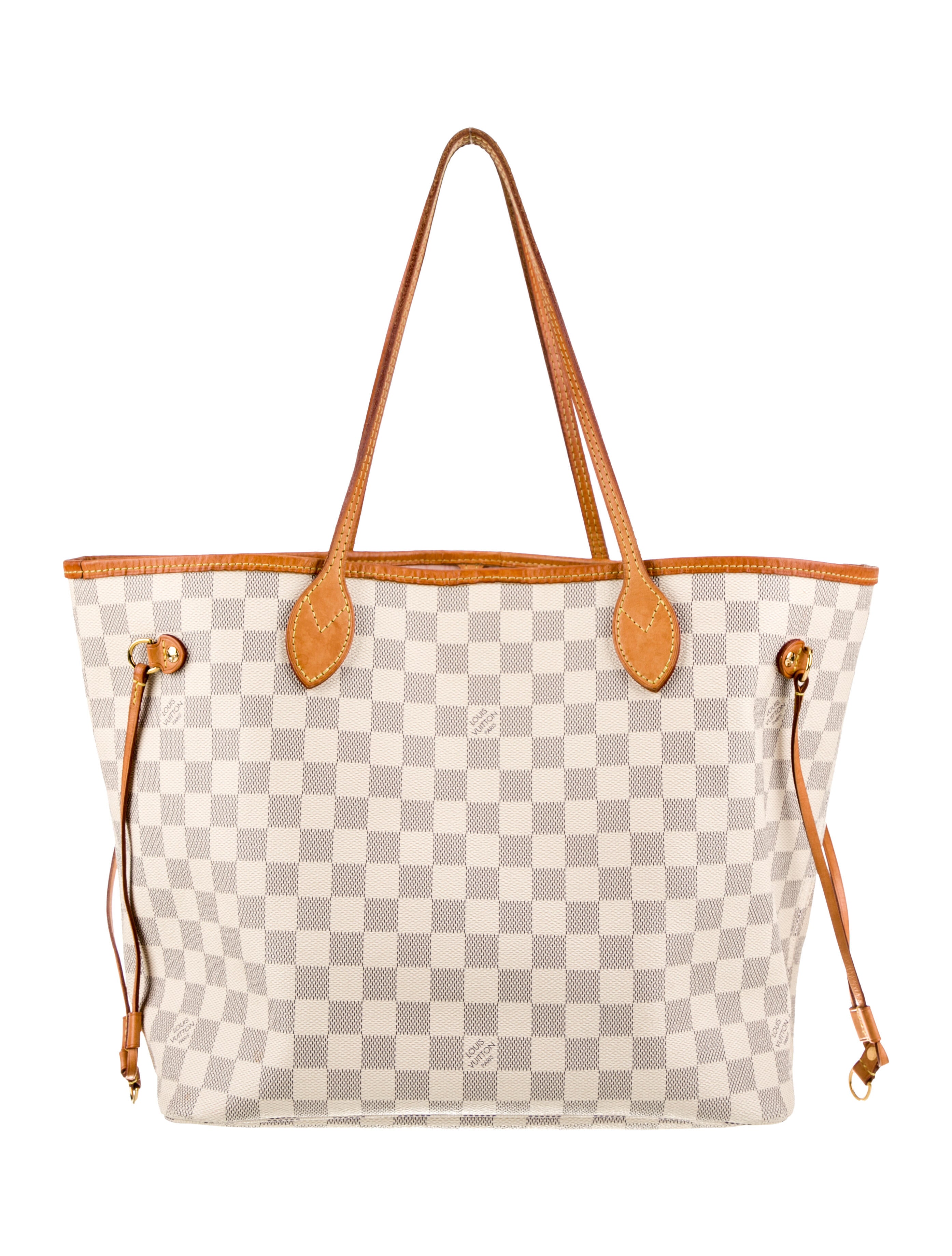 Louis Vuitton Damier Azur Neverfull w/Pouch MM
