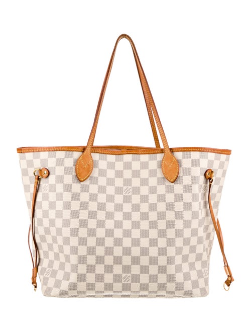 Louis Vuitton Damier Azur Neverfull w/Pouch MM