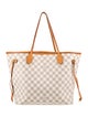Louis Vuitton Damier Azur Neverfull w/Pouch MM