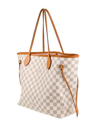 Louis Vuitton Damier Azur Neverfull w/Pouch MM