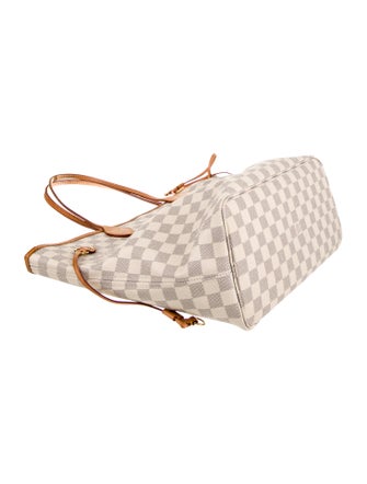 Louis Vuitton Damier Azur Neverfull w/Pouch MM