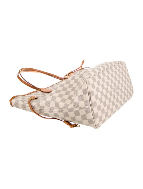 Louis Vuitton Damier Azur Neverfull w/Pouch MM