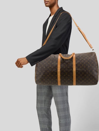 Louis Vuitton Monogram Keepall Bandouliere 60
