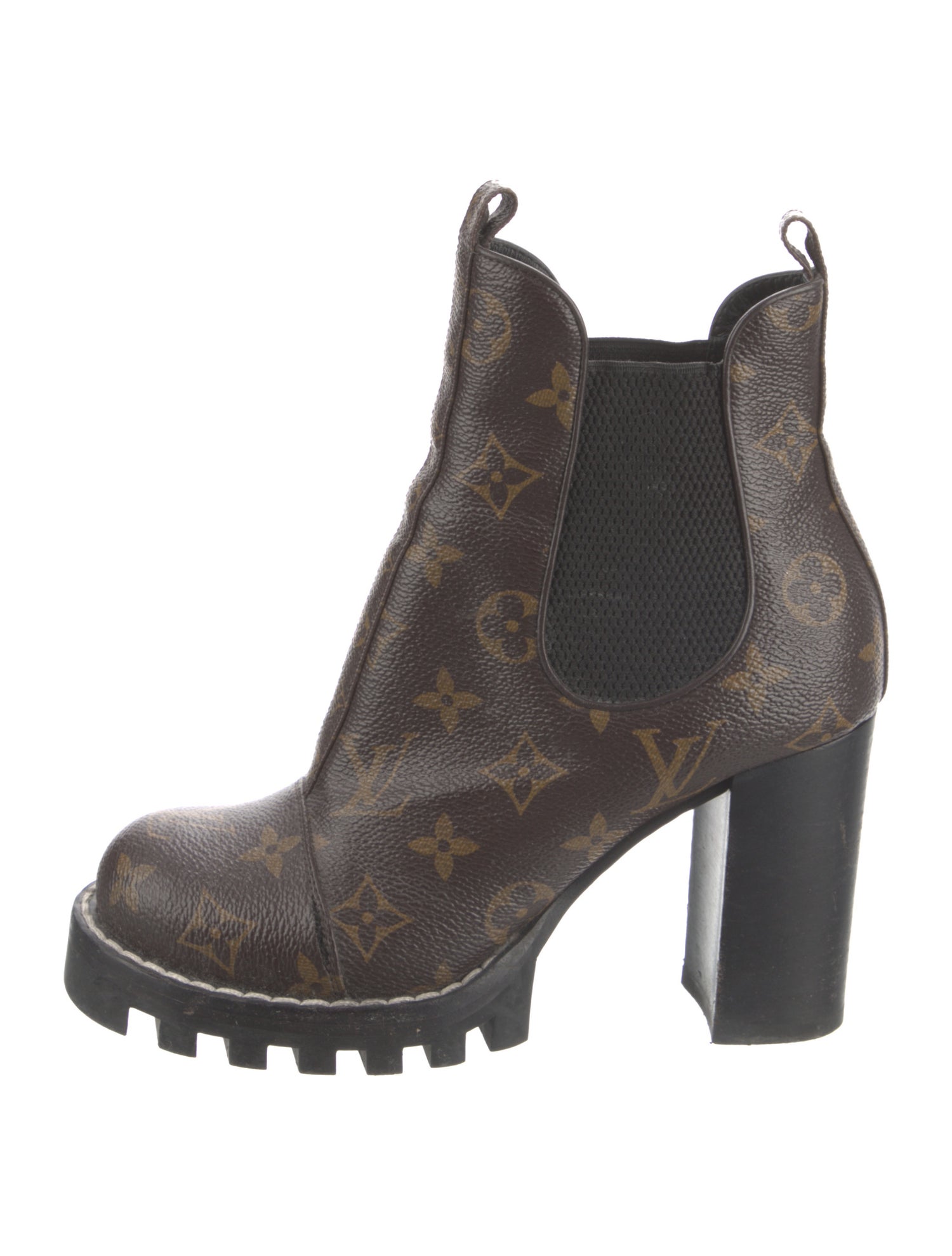 Louis Vuitton LV Monogram Chelsea Boots