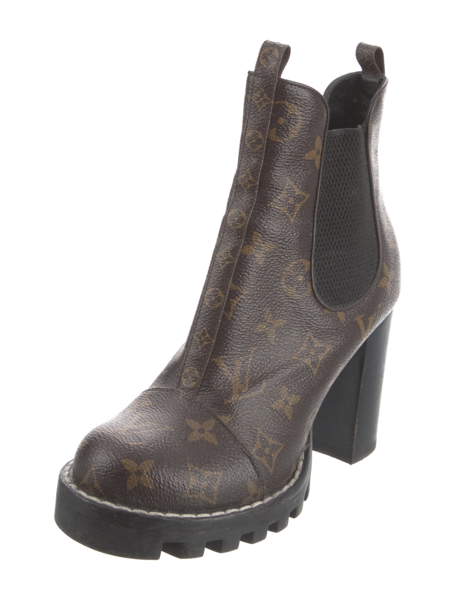 Louis Vuitton LV Monogram Chelsea Boots