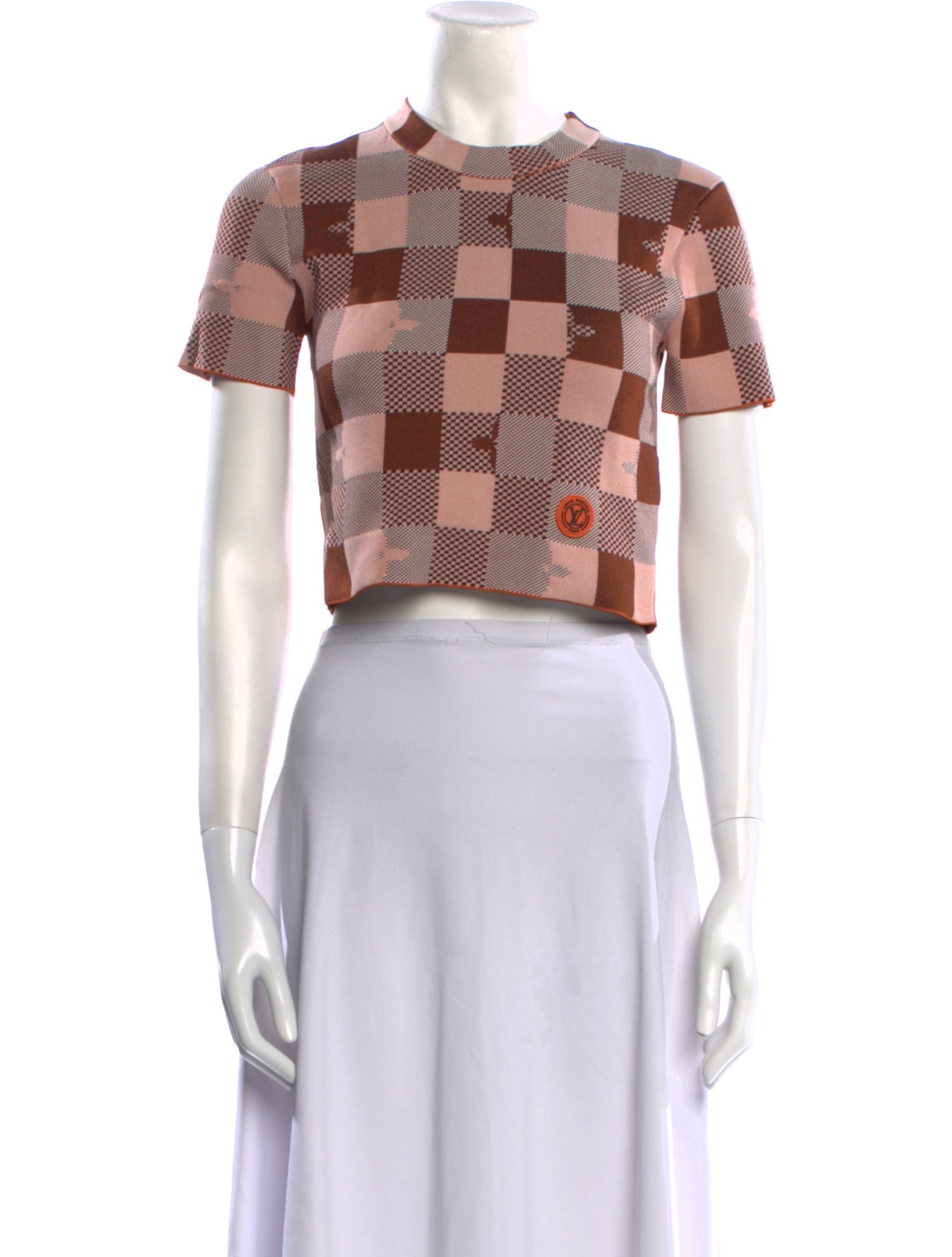 Louis Vuitton 2023 Damier Crop Top