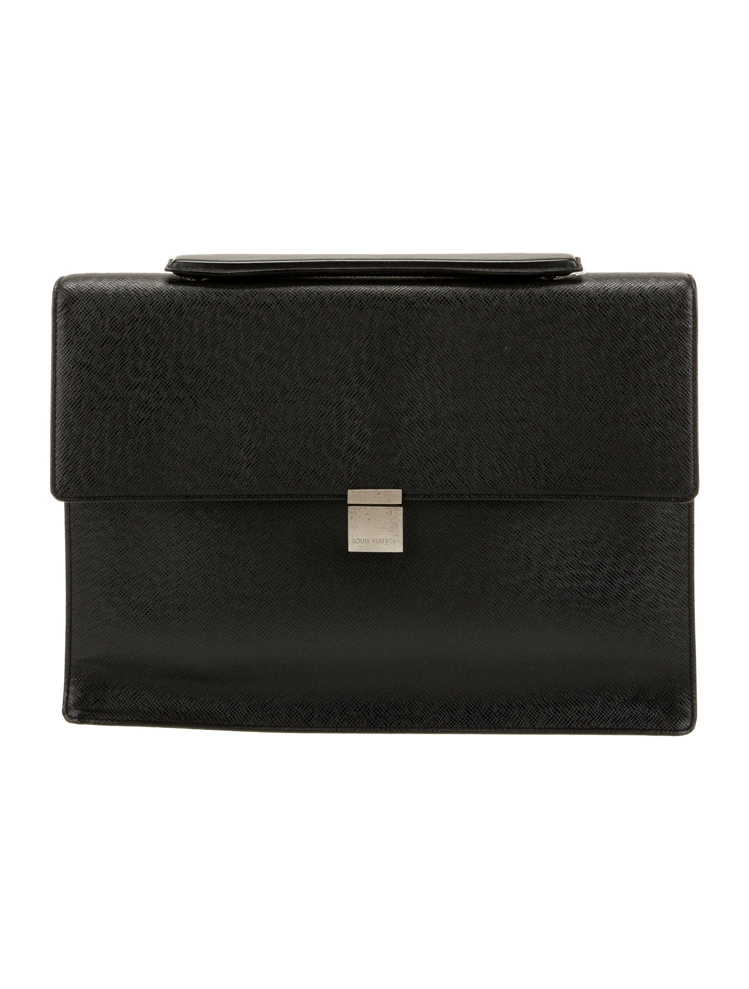 Louis Vuitton Taiga Leather Porte-Documents Angara Vintage