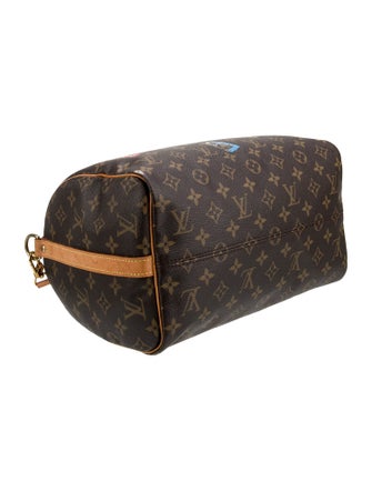 Louis Vuitton LV Monogram Love Lock Speedy Bandouliere 30