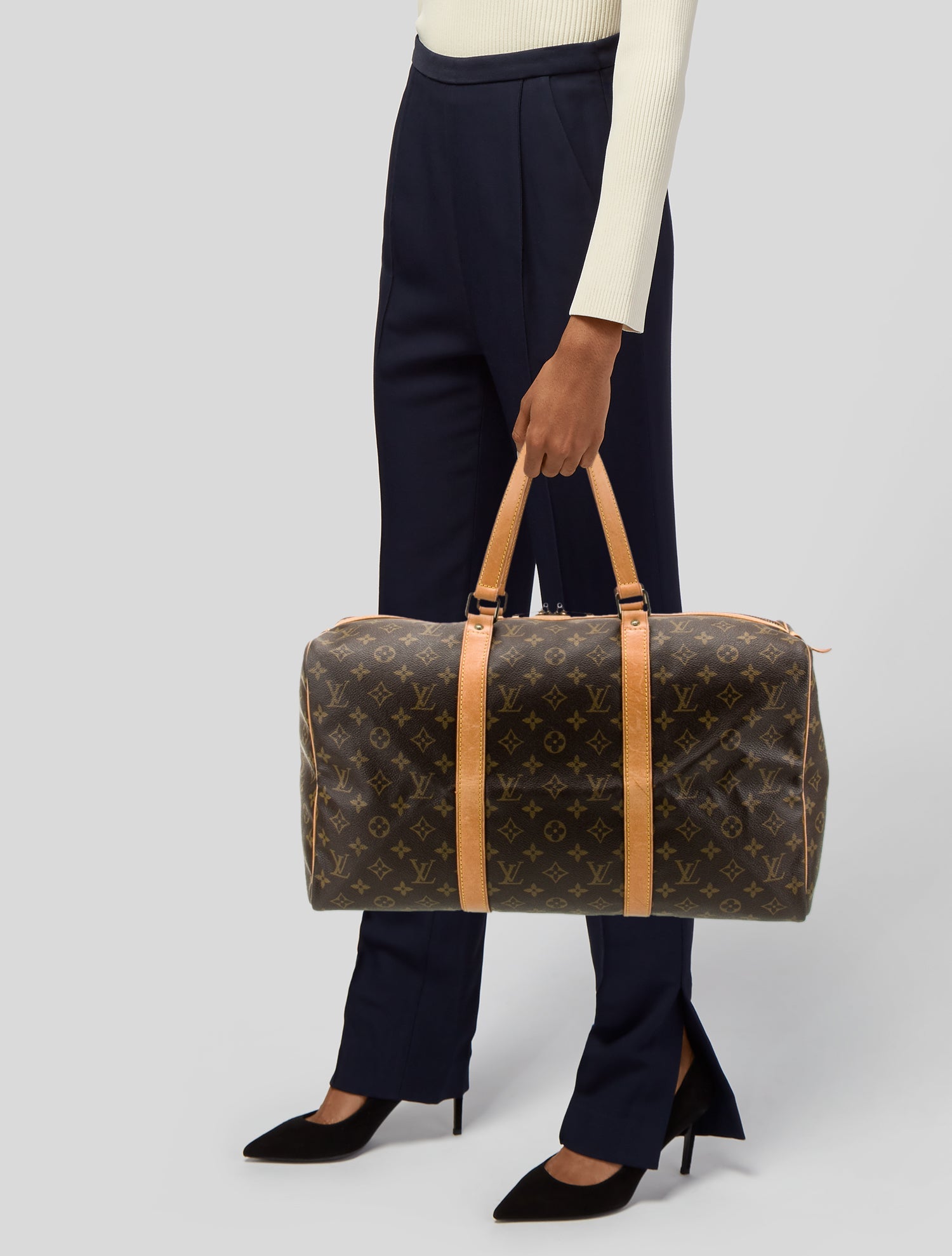 Louis Vuitton LV Monogram Sac Souple 45 Vintage