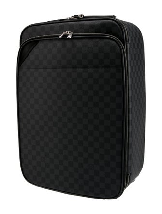 Louis Vuitton 2019 Damier Graphite Pegase 50 Luggage