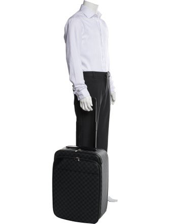 Louis Vuitton 2019 Damier Graphite Pegase 50 Luggage