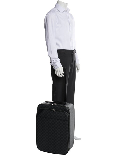 Louis Vuitton 2019 Damier Graphite Pegase 50 Luggage