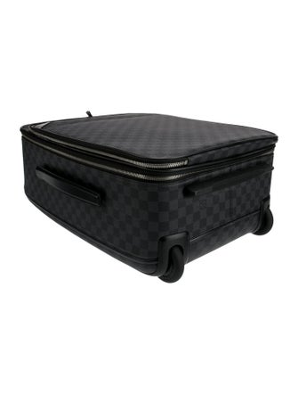 Louis Vuitton 2019 Damier Graphite Pegase 50 Luggage