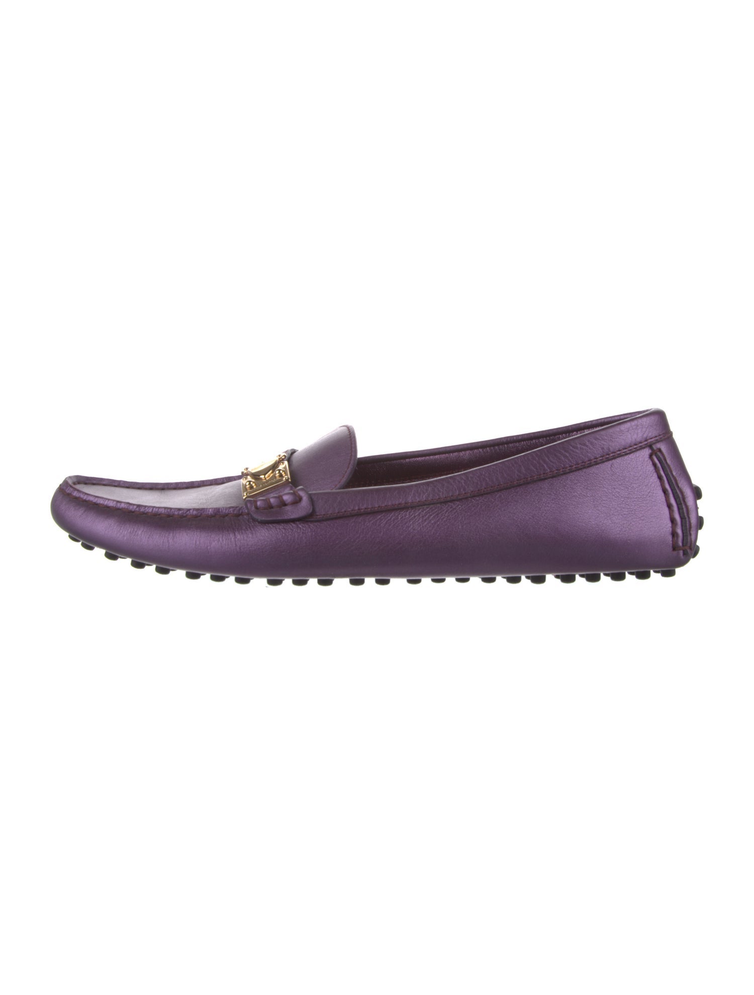 Louis Vuitton Leather Loafers