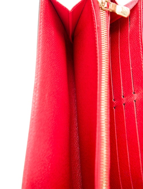 Louis Vuitton Monogram Pattern Coated Canvas Sarah Wallet