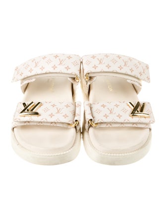Louis Vuitton Printed Slides