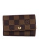 Louis Vuitton Damier Ebene Pattern Key Holder